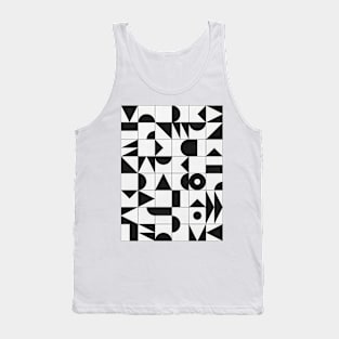 My Favorite Geometric Patterns No.10 - White Tank Top